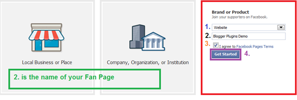 Create a Facebook Fan Page for your Blog